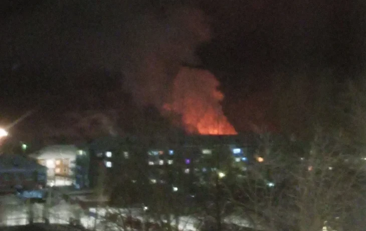 Огнеборцы Кизела ликвидировали пожар в дачном доме