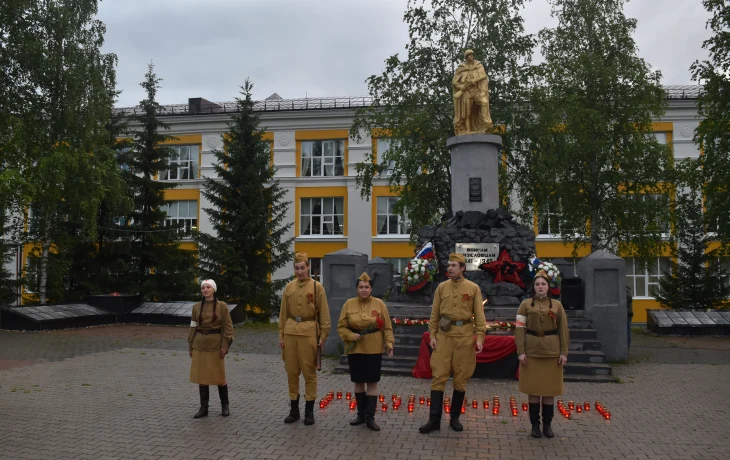 Жители Кизела почтили память ветеранов Великой Отечественной войны Жители Кизела почтили память ветеранов Великой Отечественной войны